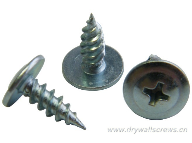 wide head screws